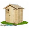 Cabaña de madera mini